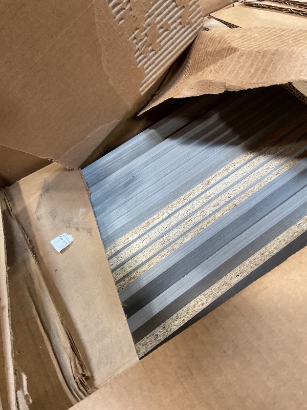 Photo 1 of **CORNER DENT DAMAGE**Bush Business Furniture Single Tier 2 Door Storage Locker with Keypad Locks, Office Furniture, Assure Collection, Platinum Gray