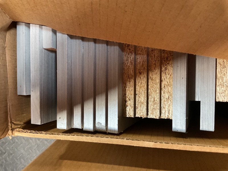 Photo 1 of **CORNER DENT DAMAGE**Bush Business Furniture Single Tier 2 Door Storage Locker with Keypad Locks, Office Furniture, Assure Collection, Platinum Gray