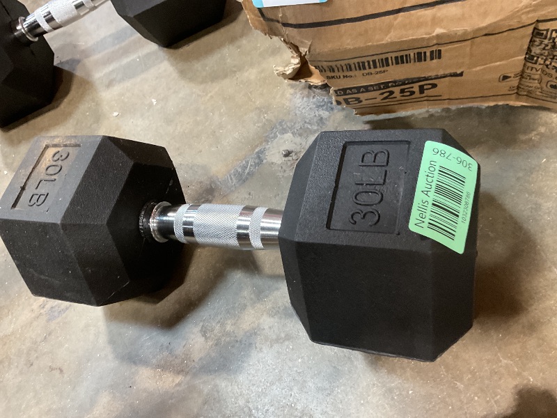 Photo 1 of **DIRT FROM TRANSPORT **CAP Barbell, 30lb Rubber Hex Dumbbell, Single
