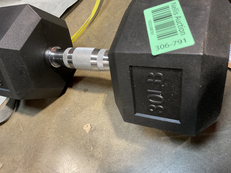 Photo 1 of **DIRT FROM TRANSPORT **CAP Coated Hex Dumbbell. 30lbs