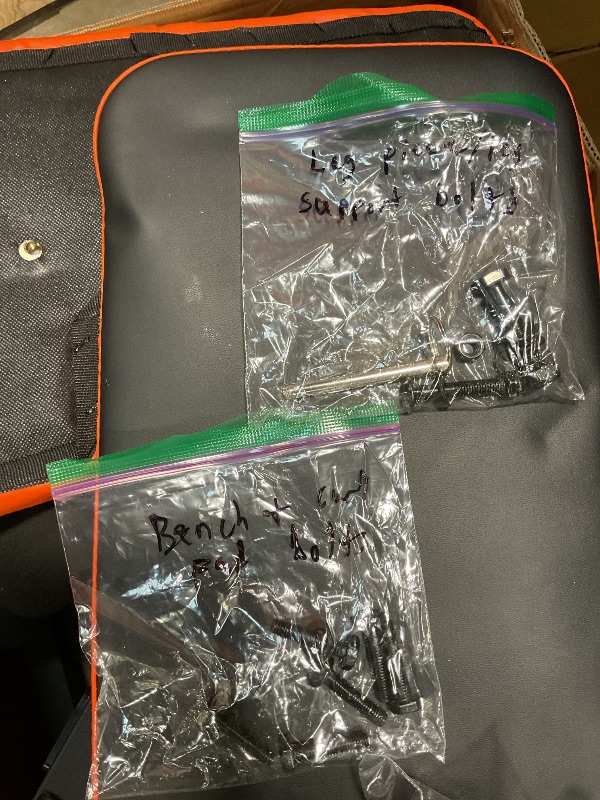 Photo 1 of **DIRT**XDDIAS Weight Bench, 6 In 1 Bench Press Squat Rack Weight Bench With Leg Extension And Leg Curl, Weight Benches For Home Gym With Preacher Pad, Full Body Flat Incline Bench For Weight Lifting