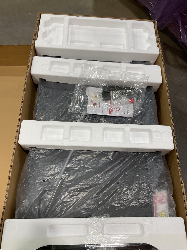 Photo 1 of **MINOR USE WEAR**TRAILVIBER Walking Pad Treadmill with 12% 9-Level Auto Incline, 450 lbs Capacity RGB LED Screen, Bluetooth Speaker Under Desk Treadmill, Compact Treadmills for Home Hiking, Black