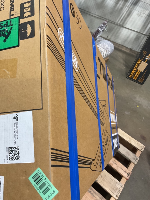 Photo 1 of **MINOR USE WEAR**TRAILVIBER Walking Pad Treadmill with 12% 9-Level Auto Incline, 450 lbs Capacity RGB LED Screen, Bluetooth Speaker Under Desk Treadmill, Compact Treadmills for Home Hiking, Black