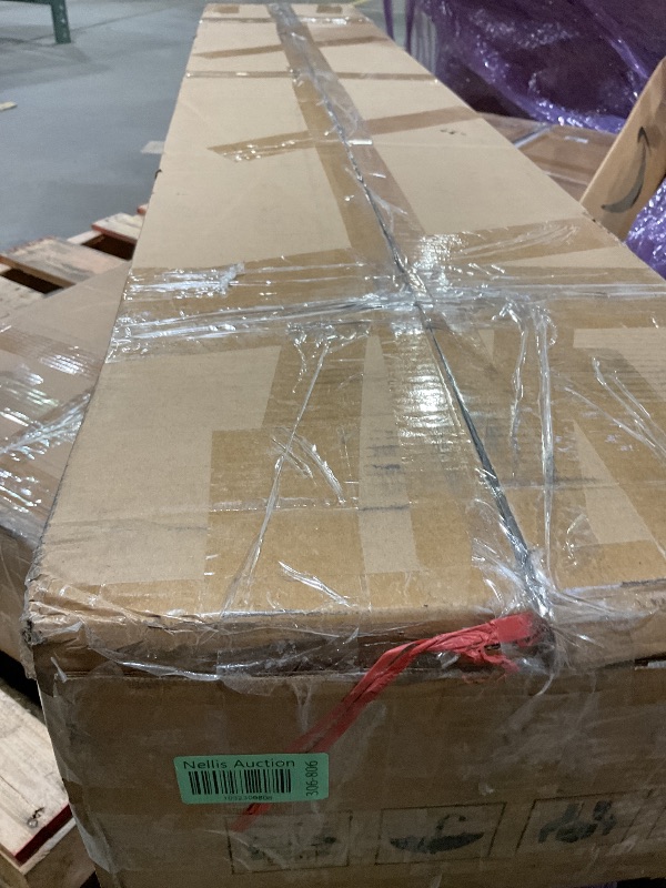 Photo 1 of **MINOR CHIP**Tribesigns 70.9-Inch Extra Long Console Table, Farmhouse Wood Sofa Table Behind Couch, Narrow Entryway Accent Table for Living Room, Hallway, Entrance, Foyer, Black