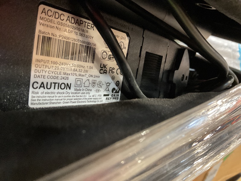 Photo 1 of **MISSING REMOTE. DIRT**Fromann Adjustable Electric Twin XL Bed Base Frame with Massage, USB Type-C Ports, Zero Gravity, Under Bed Led Lighting and Three Leg Height (Black)