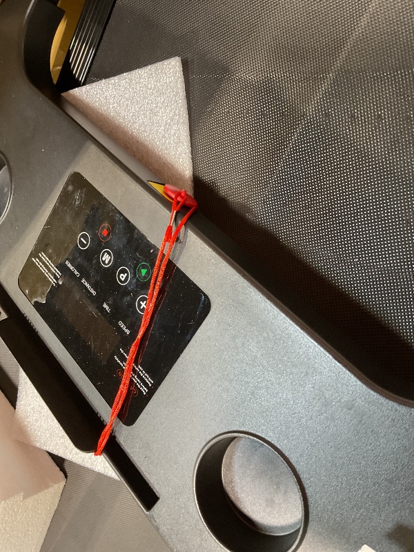 Photo 1 of **DIRT**Treadmill with Handles, 2025 Upgraded Small Treadmills Home, Portable Electric Treadmills for Home 300 lbs Capacity,Walking Pad Treadmill,Lightweight Folding Foldable Walking Pad with LED Display