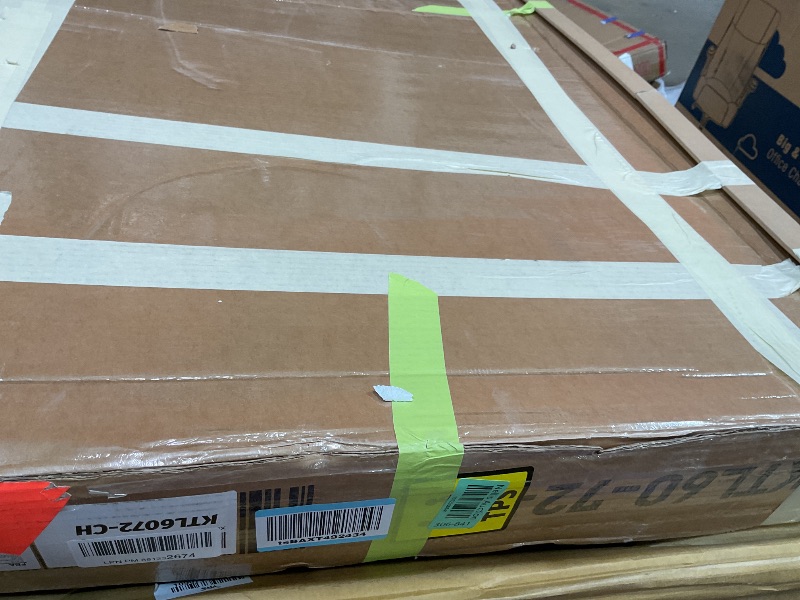 Photo 1 of **METAL FRAME IS BENT**GETPRO Shower Door Double Sliding 56-60 in. W x 72 in. H Semi-Frameless Bypasss Bathroom Glass Shower Sliding Doors,1/4 inch Clear Tempered Glass Door for Walk-in Shower Chrome Finish