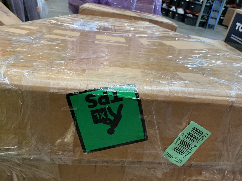 Photo 1 of **SCRATCHES/DIRT**NectaCol Grid Gondola Unit, 4pcs 2'x 5' Grid Wall Panels with Sturdy Frames, Gridwall Display Stand with Wheels, Craft Show Gridwall Display Rack, Art Display - Black