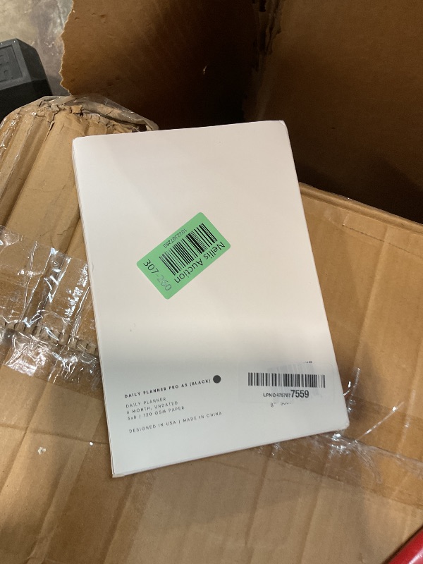 Photo 1 of **DIRT FRO, TRANSPORT**Daily Planner 2026 (5" x 8") - The Ultimate Daily Workflow Planner with Hourly Schedule & Task List to Achieve Your Goals by PRODUCTIVITY STORE (A5, Black)