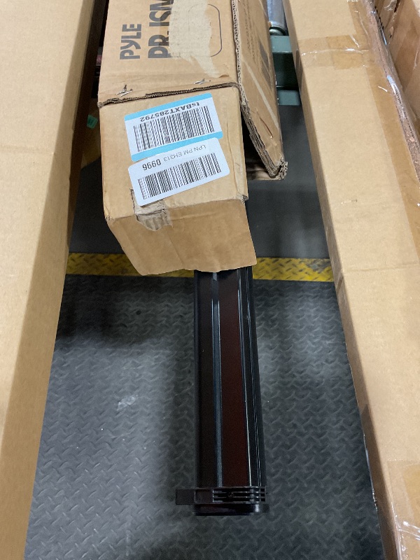 Photo 1 of ***MISSING PULL DOWN SCREEN ONLY MOUNT** Pyle 72-Inch Manual Pull Down Projector Screen, Matte White Projection Surface, Ceiling or Wall Mount Screen Projector with Auto-Lock & Black Border for Home Theater or Office (42.5" x 56.6")