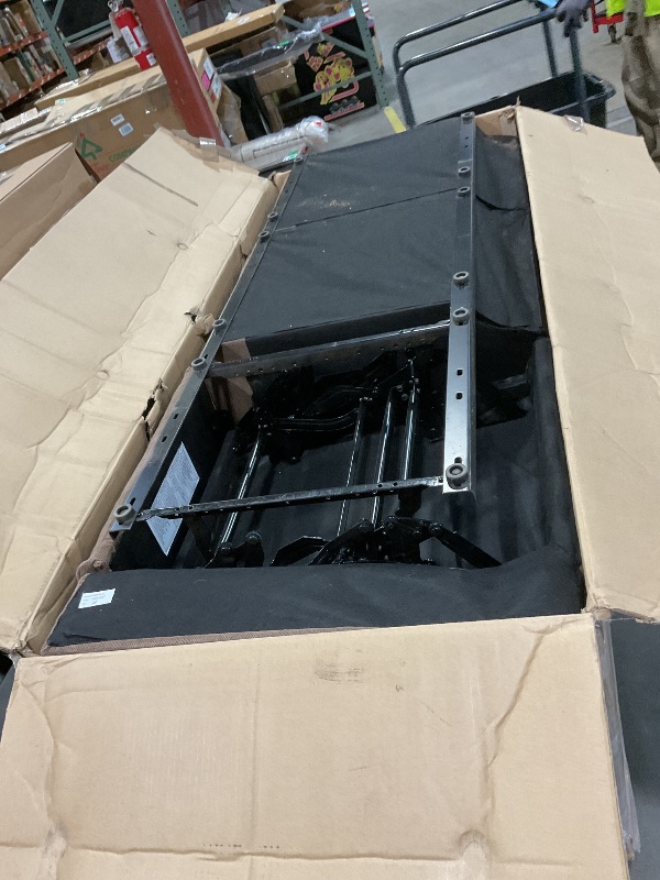 Photo 1 of ***PARTIAL SET 1 RECLINER 2 SEATS*** Trygoal Reclining Sectional Sofa Set, L-Shaped Sectional Couch for Living Room, Home Theater Seating with Cup Holders, Modern Intelligent Recliner Sofa, Brown