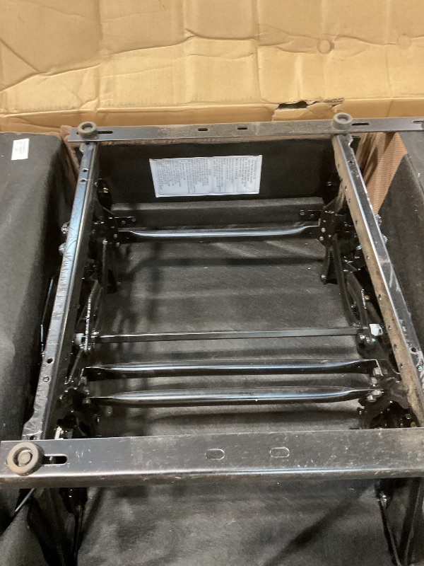 Photo 1 of ***PARTIAL SET 1 RECLINER 2 SEATS*** Trygoal Reclining Sectional Sofa Set, L-Shaped Sectional Couch for Living Room, Home Theater Seating with Cup Holders, Modern Intelligent Recliner Sofa, Brown