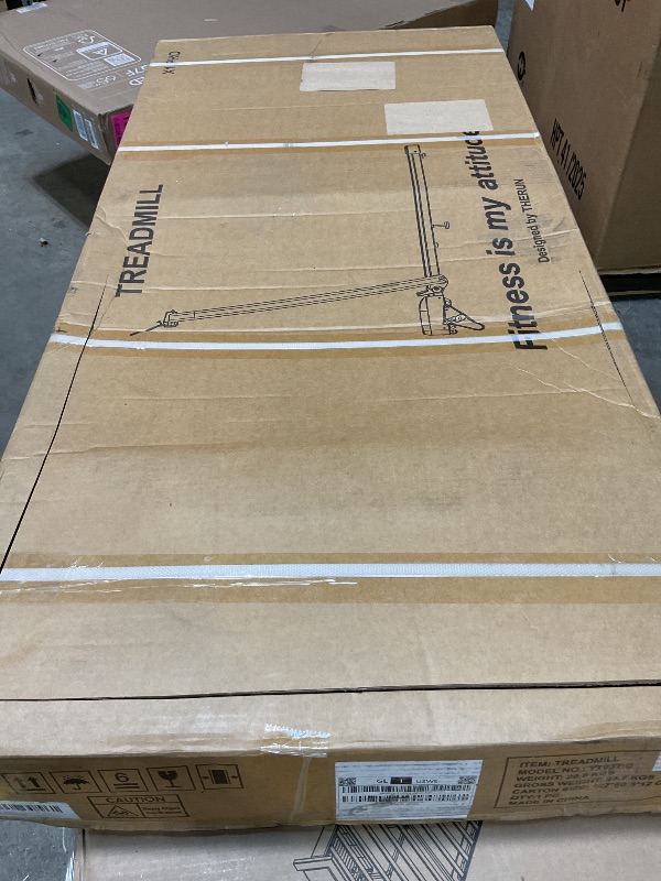 Photo 1 of ***FOR PARTS ONLY/NON-FUNCTIONAL THROWS A CODE WHEN POWERED ON WON'T START*** THERUN Walking Pad, 2 in 1 Foldable Treadmills for Home, 2.5HP Under Desk with Handle Bar, 16" Widened Running Belt, with Remote Control