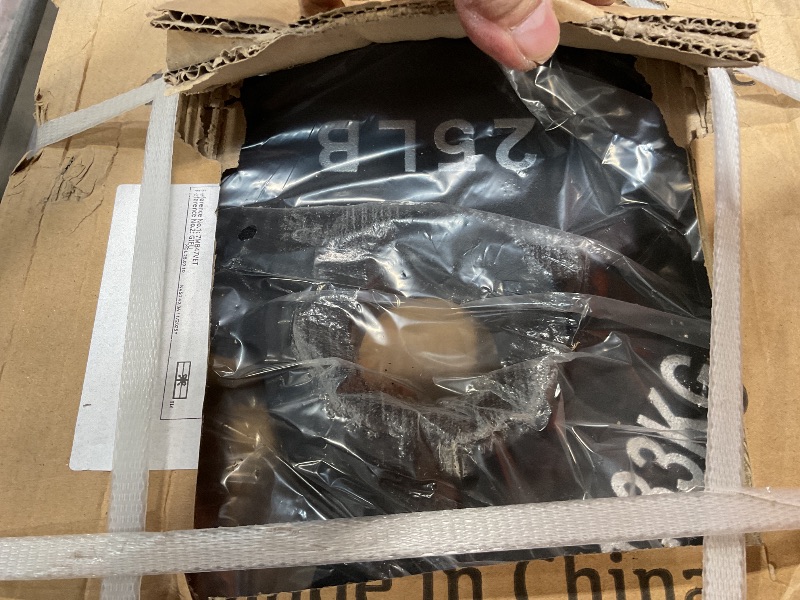 Photo 1 of 2 in Iron Weight Set, 2x25, 2x10, 2x2.5lbs