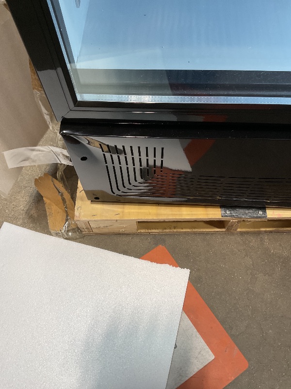 Photo 1 of ***MINOR DAMAGE / DENTS***BINGERMA Commercial Beverage Refrigerator 15 Cu.ft. with Glass Door Display Merchandiser Fridge ETL Drink Cooler for Bars, Restaurants, Convenience Stores, Supermarkets and Offices