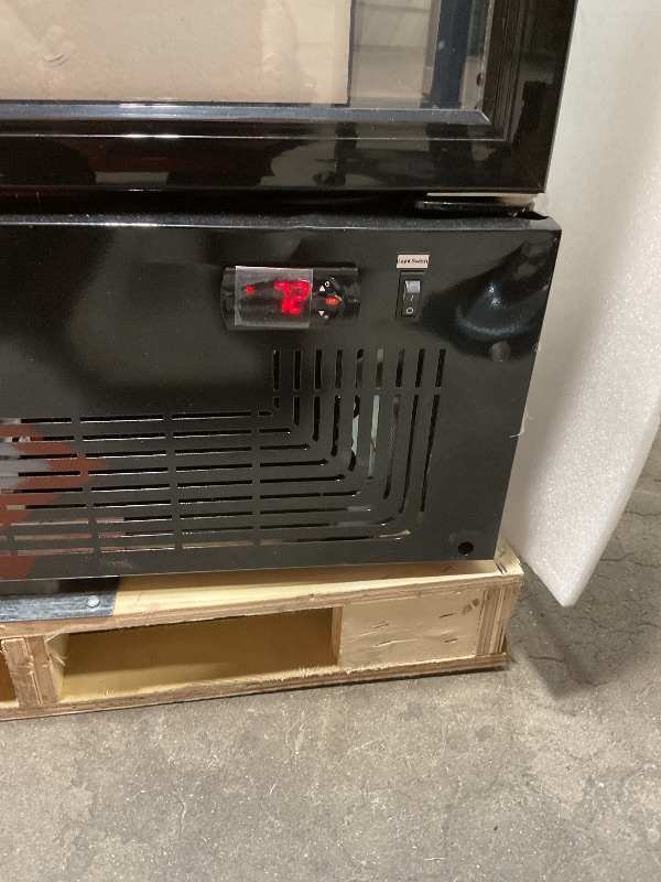 Photo 1 of ***MINOR DAMAGE / DENTS***BINGERMA Commercial Beverage Refrigerator 15 Cu.ft. with Glass Door Display Merchandiser Fridge ETL Drink Cooler for Bars, Restaurants, Convenience Stores, Supermarkets and Offices