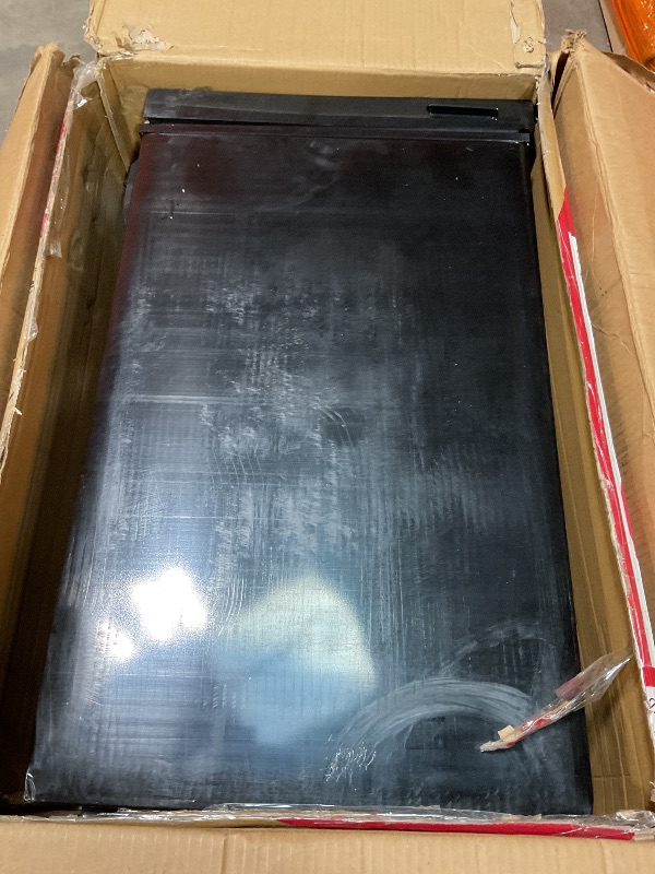 Photo 1 of ***USED/MINOR SCRATCHES***Chest Freezer 7.0 Cu.Ft Compact Chest Freezers with 7 Adjustable Thermostat Top Open Door Freezer Compressor Cooling with Removable Storage Basket for Home Bar Dorm