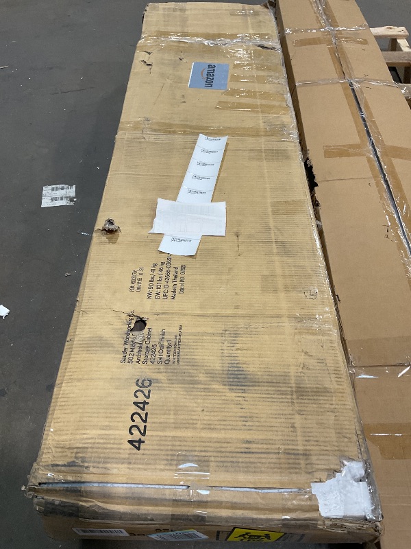 Photo 1 of ***HAS DAMAGE TO ONE CORNER / FUNCTIONALITY UNTESTED**** CSauder HomePlus Storage Cabinet/ pantry cabinets, Salt Oak finish