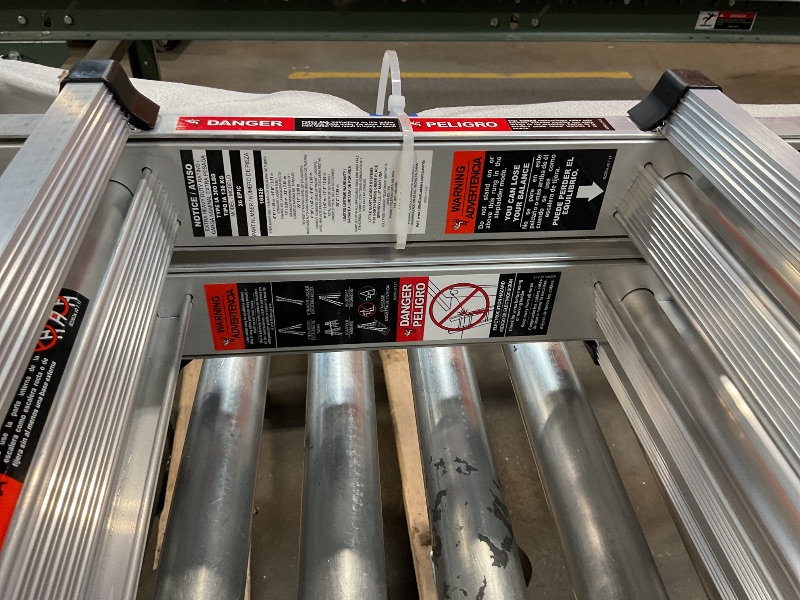 Photo 1 of ***FOR PARTS HAS DAMAGES *** Little Giant Ladders, Epic, M26, 26 ft, Multi-Position Ladder, Aluminum, Type 1A, 300 lbs weight rating, (16826-818)