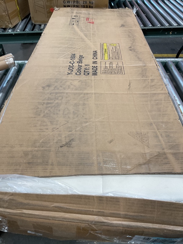 Photo 2 of Queen Upholstered LED Bed Frame with 2 Storage Drawers and 2-Tier Storage Headboard,Velvet Princess Platform Bed with Charging Station&Bookcase,Heavy Duty Metal Support,No Box Spring Needed,Beige