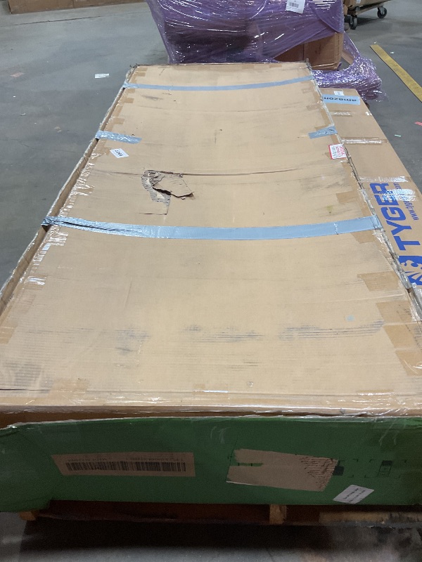 Photo 1 of ***STYLE MAY DIFFER FROM STOCK PHOTO/ EXACT HOLD WEIGHT UNKNOWN*** Heavy Duty Garage Shelving Unit, 59" W Storage Shelves 4 Tier Metal Shelves Adjustable, Industrial Storage Shelf for Warehouse, Basement, Pantry