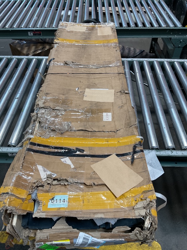 Photo 1 of ***PARTIAL SET, SEE PHOTO FOR REFERENCE ***DWVO 8x4 FT Outdoor Weatherproof Storage Shed, Secure Metal Bike Shed w/Lockable Entry, Garden Storage Solution for Lawn Equipment, Tools, Waste Bin, Dark Gray