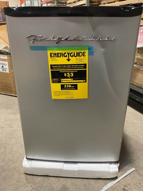 Photo 1 of ***MINOR DENT ***Frigidaire EFR285-6COM, 2.5 cu ft Refrigerator, Stainless Steel Door, Platinum Series