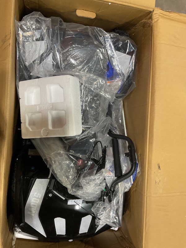 Photo 1 of ***MINOR SCRATCHES ***SUNDERWELL Electric ATV for Kids, 500W 36V Electric 4 Wheeler 12/15MPH Adjustable Speed, Electric Quad with Double Shock Absorption and Disc Brake,Capable of Bearing 143 lbs (Blue02)