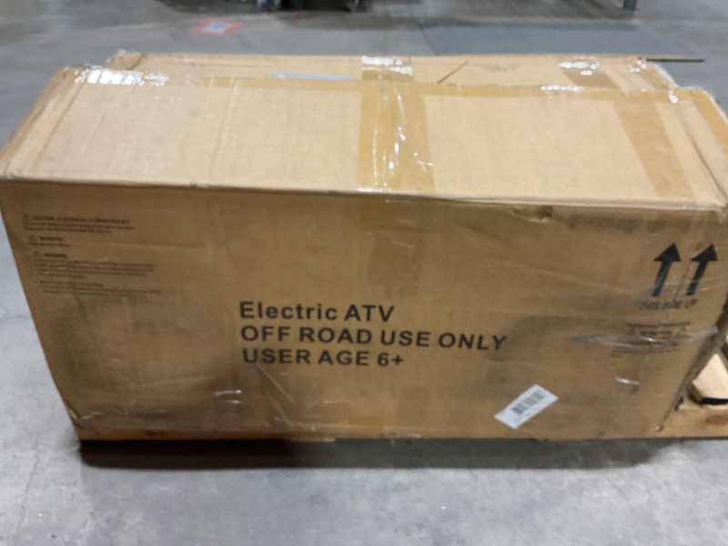 Photo 1 of ***MINOR SCRATCHES ***SUNDERWELL Electric ATV for Kids, 500W 36V Electric 4 Wheeler 12/15MPH Adjustable Speed, Electric Quad with Double Shock Absorption and Disc Brake,Capable of Bearing 143 lbs (Blue02)