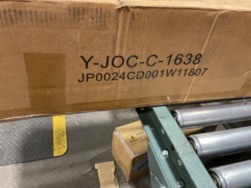 Photo 1 of ***PARTIAL SET, BOX C ONLY, UNKNOWN MISSING HARDWARE ***Jocoevol Bunk Bed Twin Over Full, Heavy Duty Metal Bunkbeds with Ladder and Full-Length Guardrail, Convertible into 2 Individual Beds for Kids, Teens and Adults, Under-Bed Storage Space, White