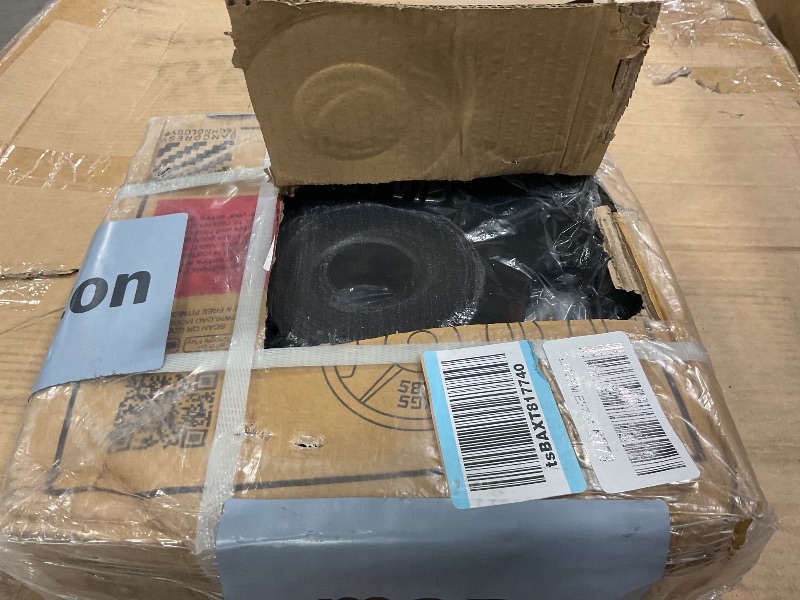 Photo 1 of ***PARTIAL SET, 25lb PAIR ONLY ***Fitvids 2 Inch Olympic Barbell Weight Plates Set, 255 LB(2.5-45 LB) Barbell Weight Set for Home Gym Strength Training, Deep Grip Edge
