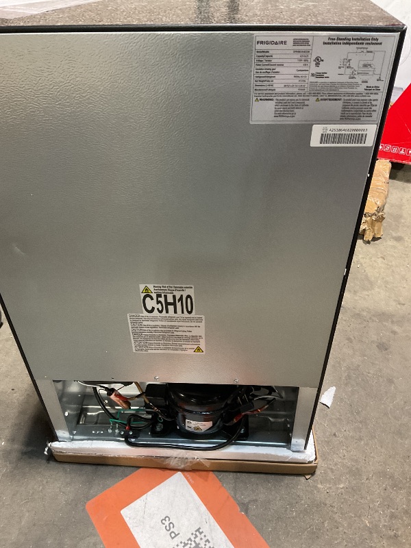 Photo 1 of ***MINOR DENT ***Frigidaire, 4.5 cu ft Refrigerator, Stainless Steel Door, Platinum Series