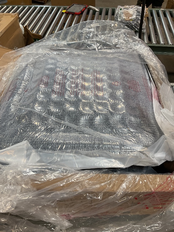 Photo 1 of ***STOCK PHOTO ONLY *** OTTOMAN, BLUE GREY