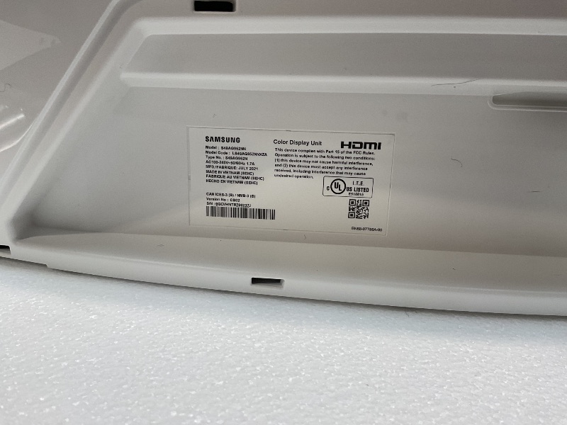 Photo 1 of ***MISSING POWER CORD, UNKNOWN PIECES, UNTESTED ***SAMSUNG 57" Odyssey Neo G9 (G95NC) Series Dual 4K UHD 1000R Curved Gaming Monitor, 240Hz, 1ms with DisplayPort 2.1, Quantum Mini-LED, DisplayHDR 1000, AMD FreeSync Premium Pro, LS57CG952NNXZA