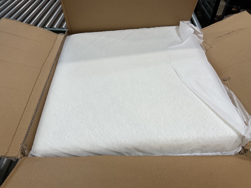 Photo 1 of **MISSING HARDWARE**KEIKI Oversize Boucle Bench Ottoman with 2 Bolster Pillows & Wood Legs, Upholstered End of Bed Daybed Seating, Foot Rest Stool Furniture for Bedroom, Living Room, Entryway, Ivory Black