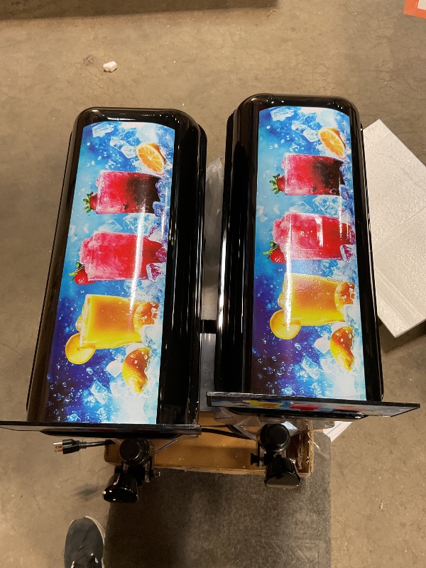 Photo 1 of ***FOR PARTS ONLY /NON-FUNCTIONAL** Commercial Slushy Machine, 8Gal/30L, 4Gal×2 Tanks Commercial Margarita Machine, 110V Commercial Slushie Machine, Frozen Drink Machine for Restaurant Bar Home Party Cocktail Alcohol Beverage