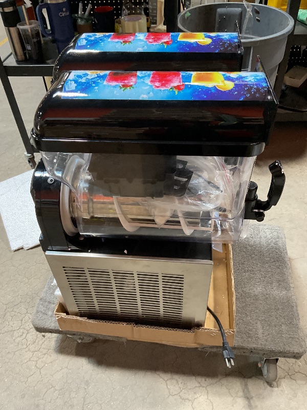 Photo 1 of ***FOR PARTS ONLY /NON-FUNCTIONAL** Commercial Slushy Machine, 8Gal/30L, 4Gal×2 Tanks Commercial Margarita Machine, 110V Commercial Slushie Machine, Frozen Drink Machine for Restaurant Bar Home Party Cocktail Alcohol Beverage