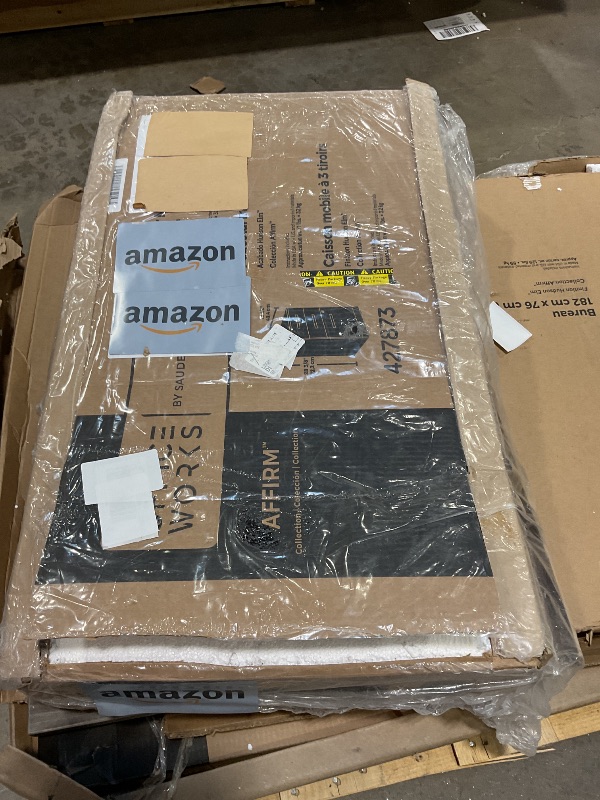 Photo 1 of ***PHOTO FOR REFERENCE ***Affirm Noble Elm Mobile File Cabinet with 3-Drawers, GREY