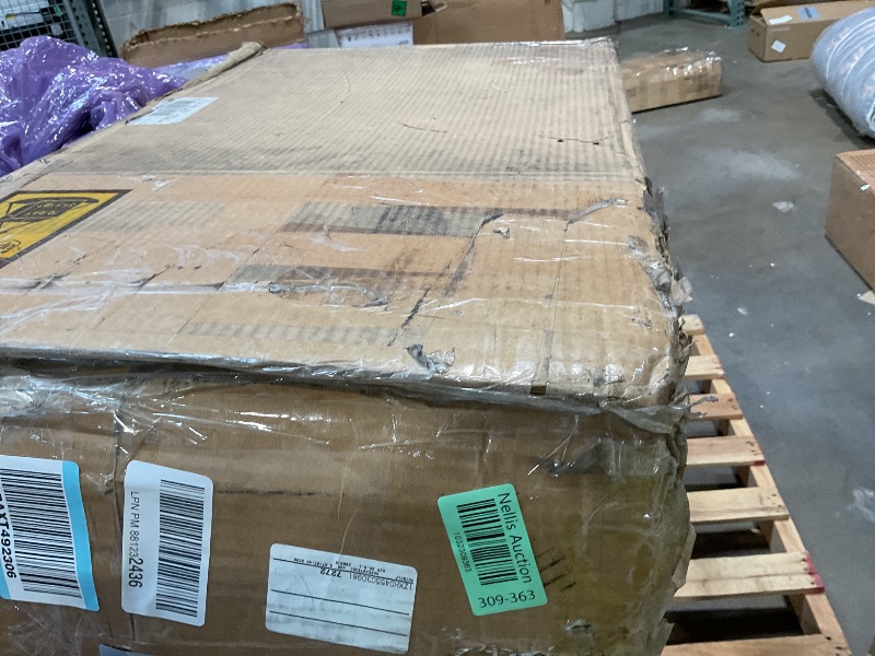 Photo 1 of **DIRT**VEVOR Hydraulic Lift Table Cart, 330lbs Load Capacity 50 Inch Lifting Height, Manual Single Scissor Lift Table with Non-Slip Pad and 4 Wheels, Hydraulic Scissor Cart for Material Handling, Orange