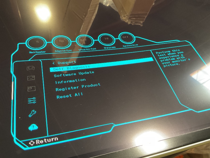 Photo 1 of **SCRATCHES**Samsung 49" Odyssey OLED G9 (G91SD) Dual QHD QD-OLED G-Sync Compatible Curved Gaming Monitor, 144Hz, 0.03ms, AMD FreeSync Premium Pro, Ergonomic Stand, 3 Year Warranty, LS49DG910SNXZA, 2024