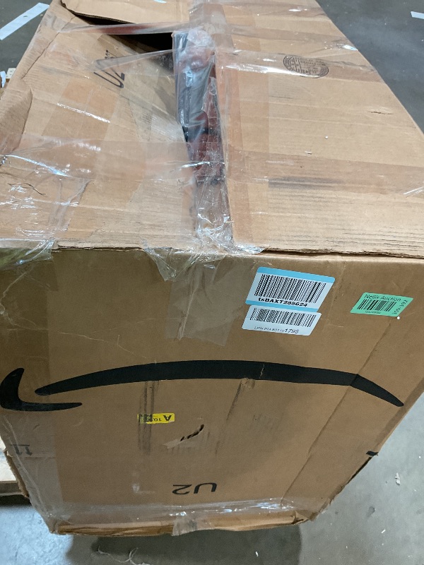 Photo 1 of **DIRT FROM TRANSPORT **4 Piece Patio Stackable Chairs Set, Outdoor Stacking Dining Chairs, Leisure Recliner, Breathable Textile and Metal Frame with armrests, for Pools, Deck, Backyard, Grey