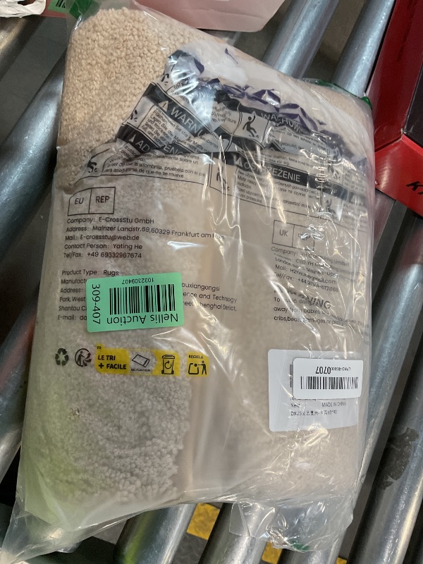 Photo 1 of **DIRT**DEXI Bathroom Rugs 36x24, Washable Non Slip Bath Mat for Shower Floor, Absorbent Quick Dry Bathmat with Rubber Backing, Ultra Soft Plush Carpet for Tub, Beige