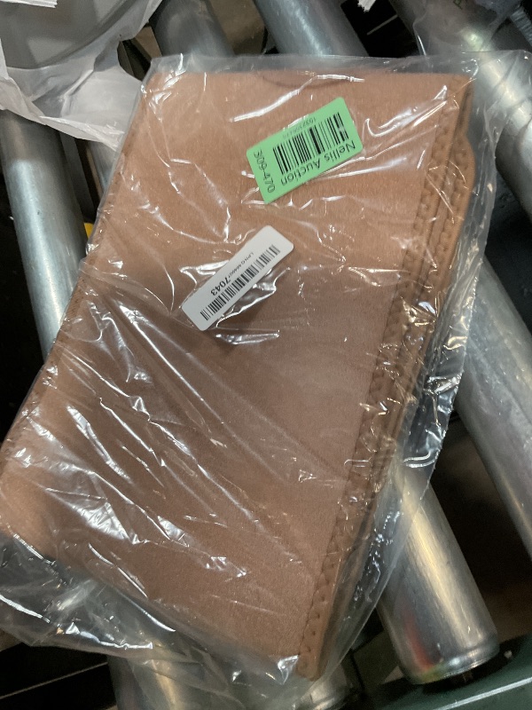 Photo 1 of **DIRT**ActiveGear Waist Trainer for Women & Men – Skin Colored Sweat Band Waist Trimmer Belt for a Toned Look - Reinforced Trim and Hook & Loop Closure (Cinnamon, Large: 9” x 46”)