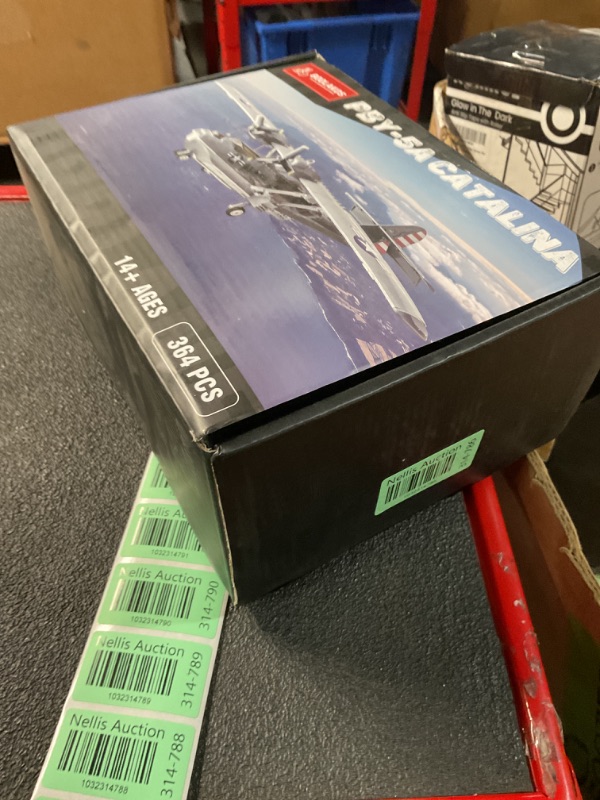 Photo 1 of BOOLAKOS WW2 Airplane PBY-5A Catalina Building Blocks Sets, Military Building Toy, Collectible WWII Air Force Gift for Adults (364PCS)