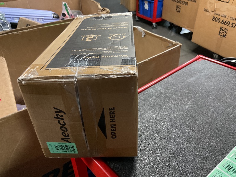 Photo 1 of 3rd-Gen AEOCKY Zero-Odor Space Heater with AI Thermostat, 1500W PTC Heaters for Indoor Use With Remote, 70° Oscillation, Utmost Silence, Safe Portable Electric Heater for Office, Bedroom, Room, Home