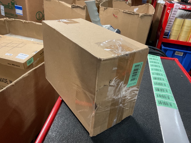 Photo 1 of mDesign Rectangular Plastic Stackable Storage Box with Hinged Lid for Organizing First Aid, Medicine, Ointments, Dental,