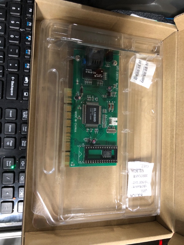 Photo 3 of ***STOCK PHOTO REFERENCE ONLY***
10Gtek 10Gb NIC Network Card, Dual SFP+ Port, with Intel 82599ES Controller, Compare to Intel X520-DA2, Refurbished