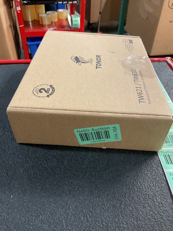 Photo 1 of TONOR UHF Wireless Microphone System with Headset Mic/Lavalier Lapel Mic, Bodypack Transmitter, Rechargeable Receiver, 15 Channels 200ft Range 1/4" Output for Recording Live Performance PA Speaker