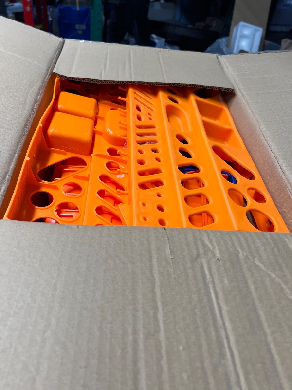 Photo 1 of 52PCS Wall Mounted Storage Bins Garage Storage Drawers with 4PCS Wall Mounting Peg Boards Workshop Parts Rack Container Tool Organizer Easy Access Compartments for Hardware Crafts Office Supplies