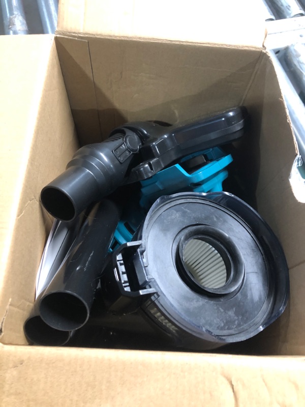 Photo 3 of ***(PARTS ONLY/ MAJOR DAMAGE/ NO RETURNS OR REFUNDS)***
TengXcel Cordless Vacuum Cleaner for Makita 18V LXT Battery, Handheld Vacuum Cleaner for Home Car Hardwood Floor Carpet, Portable Shop Vacuum with Washable HEPA Filter(Tool Only)